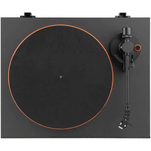 Pick-up JBL Spinner BT, Bluetooth aptX HD, curea, preamplificator phono, 33/45 RPM, negru [2]