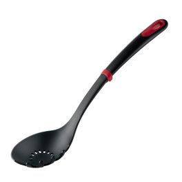 Articole de bucătărie - Lingura pentru paste Tefal Ingenio+ K1980234, plastic, rezistenta la temperaturi inalte, compatibilitate cu masina de spalat vase, negru & rosu
