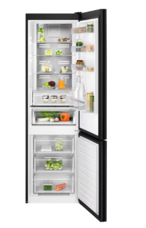 Combină frigorifică Electrolux 800 Cooling 360° MultiSpace, culoare negru/sticlă neagră, LNT7ME36K2 [1]