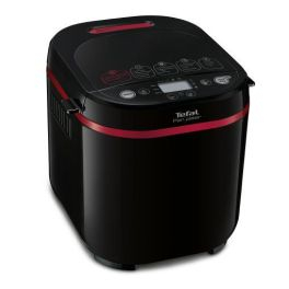 Aparate de gătit - Mașină de făcut pâine Pain Plaisir PF220838, 700 W, 17 programe, pornire programabilă, păstrare la cald, tavă pătrată, cu înveliș antiaderent, 3 accesorii, carte de rețete, 1 KG, negru