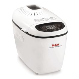 Aparate de gătit - Mașină de pâine Home Bread Baguette PF610138, 1600 W, 16 programe, pornire programabilă, păstrare la cald, tavă pătrată, cu înveliș antiaderent, 5 accesorii, carte de rețete, 1.5 KG, alb