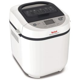 Aparate de gătit - Mașină de pâine Tefal Pain et Tresors PF250135, 700 W, 1000 g, 3 setări, 20 programe, 28 de rețete, timer, alb/negru