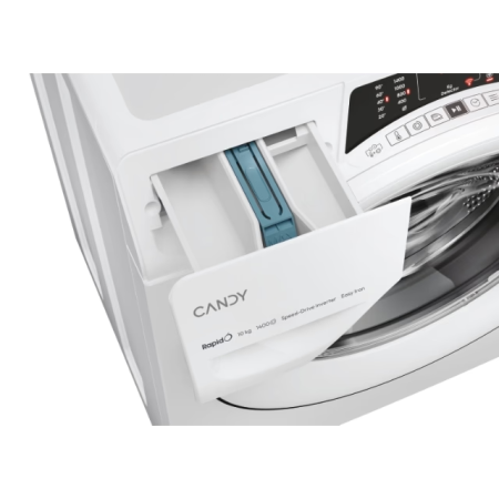 Masina de spalat rufe Candy Rapido RO 14104DWMT/1-S, 10 kg, 1400 rpm, Clasa A, Wi-Fi, Bluetooth, Motor Inverter, Quick & Clean, Steam, Alb [8]