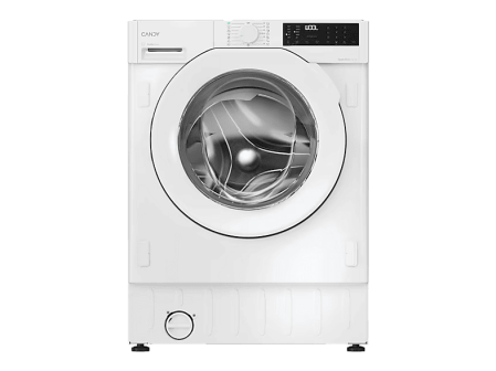 Maşină de spălat rufe incorporabilă Candy BC449M4D8J-S, 9 kg, 1 400 rpm, conectivitate Wi-Fi/Bluetooth (seria ProWash 400). [2]
