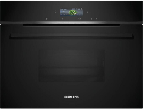 Aparate pentru gatit - Cuptor incorporabil cu aburi Siemens CD714GXB1, 60 cm, functie steam, Home Connect, display digital, inox