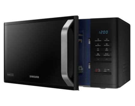  Cuptoare cu microunde - Cuptor cu microunde Samsung MG23K3523AK/E2, Grill, 23 L, Negru