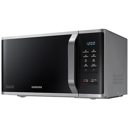  Cuptoare cu microunde - Cuptor cu microunde Samsung MG23K3523AS/E2, Grill, 23 L, Argintiu