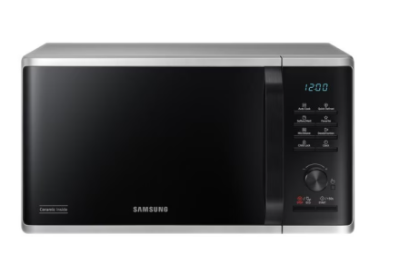  Cuptoare cu microunde - Cuptor cu microunde Samsung MS23K3515AS/E2, 23 L, Argintiu