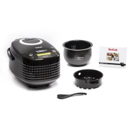 Aparate de gătit - Multicooker Tefal SpheriCook 16in1 RK745800, 820W, capacitate 5L, panou de comanda LED, functie mentinere la cald 24h, negru