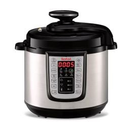 Aparate de gătit - Oală sub presiune electrică Tefal One Pot CY505EE0, 1200W, 5.8L, 25 de programe, funcție păstrare la cald, temperatură - timp ajustabile, negru & argintiu