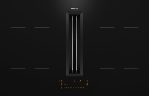 Miele - Plită cu inducție cu sistem integrat de evacuare a vaporilor Miele KMDA 7473-1 FL Silence