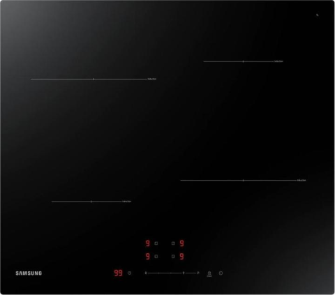 Aparate pentru gatit - Plită cu inducție încorporabilă 60 cm – 4 zone, Power Boost, Touch Control, negru