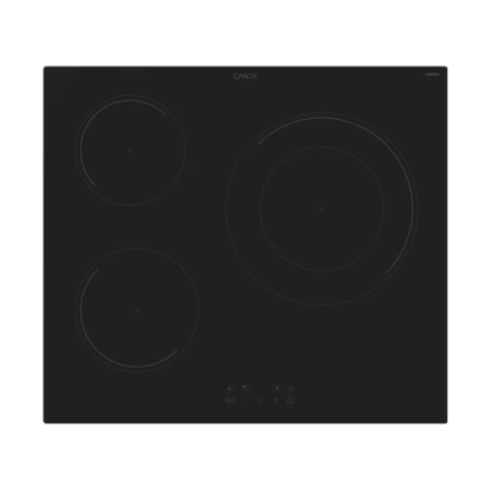 Plite incorporabile - Plita incorporabila CANDY CI633CBB/1, Inductie, 3 zone de gatit, Functie Booster, Sticla, Negru