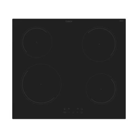 Plite incorporabile - Plita incorporabila Candy CI642CBB, Inductie, Touch control, 4 zone de gatit, Booster, 60 cm, Sticla neagra