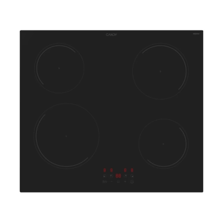 Plita incorporabila Candy CI642CBB, Inductie, Touch control, 4 zone de gatit, Booster, 60 cm, Sticla neagra [1]