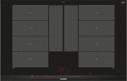 Aparate pentru gatit - Plita incorporabila cu inductie Siemens EX875LVC1E iQ700, 80 cm, varioInduction, Dual lightSlider, negru