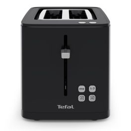 Mic dejun - Prajitor de paine Tefal Smart'n Light TT640810, 850W, 2 felii, ecran digital, 3 functii dedicate, 7 niveluri de rumenire, negru