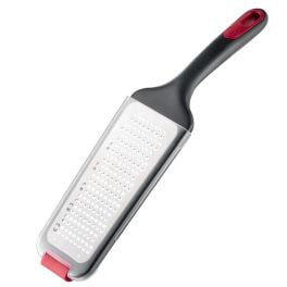 Articole de bucătărie - Razatoare Tefal Ingenio+ K1991034, inox, margine antiderapanta, capac de protectie, compatibilitate cu masina de spalat vase, negru & rosu