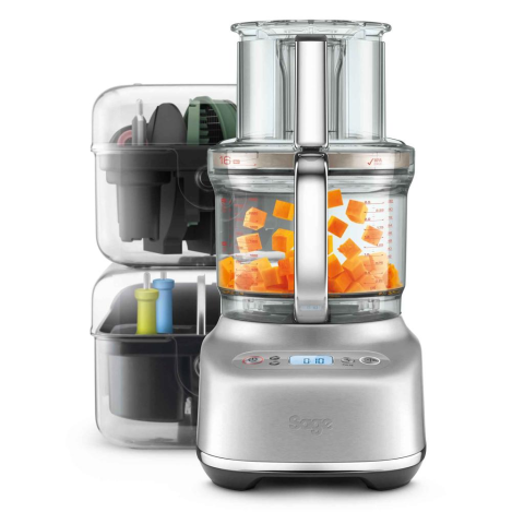 Robot de bucătărie Sage SFP638 SST, multifuncțional, putere mare, bol mare, accesorii complete, inox [0]