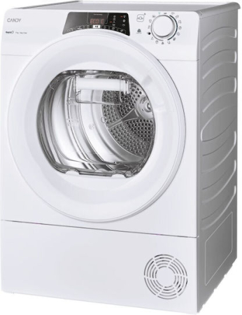 Electrocasnice mari  - Uscător de rufe Candy RapidÓ ROE H9A2TE-S, 9 kg, pompă de căldură, Wi-Fi