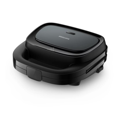 Aparate pentru mic dejun - Sandwich maker Philips HD2330/90 Seria 3000, 750 W, plăci neaderente, sistem blocare