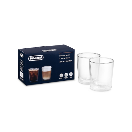 Cafea  - Set 2 pahare De'Longhi Cold Small DLSC318