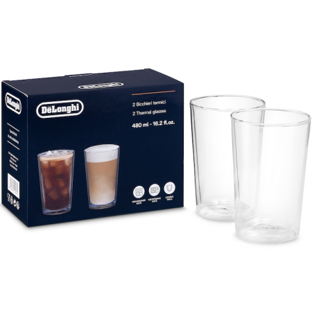 Cafea  - Set 2 pahare De'Longhi DLSC319