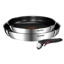 Ingenio Ingenio Vase de gatit Ingenio Emotion - Set 3 piese TEFAL Ingenio Emotion L897S374, inducție (2 tigăi 24 cm & 28 cm, 1 mâner detașabil ), Tehnologia Thermo-Signal, inox