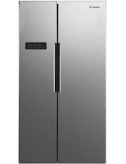 Combine frigorifice, încorporabile - Side by side Candy CHSVN 174X, 521 l, No Frost, Afisaj digital, Clasa E, H 177 cm, Inox