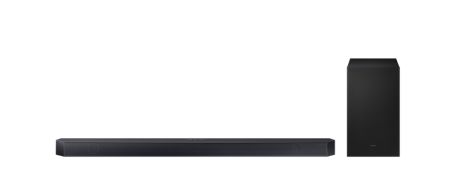 Soundbar - Soundbar Samsung HW-Q600H/EN, 3.1.2 canale, subwoofer wireless, Dolby Atmos, Wi-Fi, Bluetooth 5.3, Q-Symphony, 1110,7 x 60,4 x 120 mm, negru titan