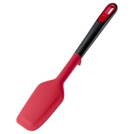 Articole de bucătărie - Spatula Tefal Ingenio+ K1984234, rezistenta la temperaturi inalte, compatibilitate cu masina de spalat vase, silicon, rosu & negru