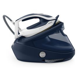 Îngrijirea țesăturilor - Stație de călcat de înaltă presiune Pro Express Ultimate GV9720E0, 3000 W, 8 bari, jet de abur 590 g/min, talpă Durilium Airglide Autoclean Ultra Thin colector anti-calcar, rezervor 1.2 L, albastru