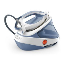 Îngrijirea țesăturilor - Stație de călcat de înaltă presiune Tefal Pro Express Ultimate GV9710E0, 3000W, 7.6 bari, jet de abur 580 g/min, abur variabil pana la 155 g/min, rezervor apa 1.2l, colector anticalcar, alb & albastru