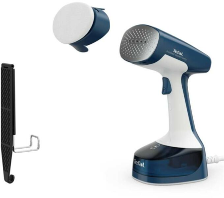 Fiare de călcat cu generator de aburi - Tefal Access Steam Easy DT7130E1 – Aburător manual pentru haine, 1400 W, rezervor 0,15 L