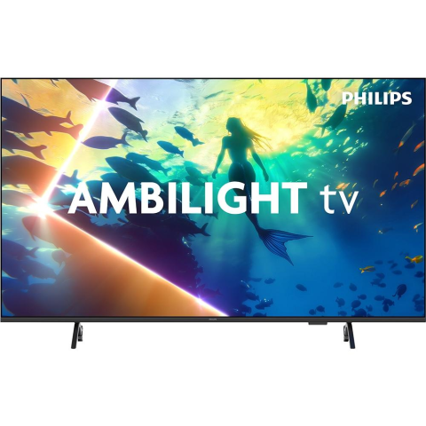 Televizor LED 4K Smart TV 55 inch, Ambilight, Titan OS, Dolby Vision Atmos, HDMI 2.1, negru [1]
