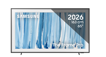 Televizoare - Televizor Samsung The Frame Pro 65LS03HW, 65" / 165 cm, Neo QLED 4K, Smart TV, Vision AI, Glare Free, 144 Hz VRR