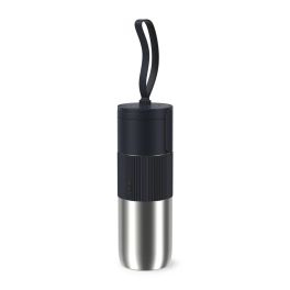 Termosuri - Termos Tefal beYou N2190710, inox, 0.5 L, 100% etanș, capac tip flip, argintiu & negru
