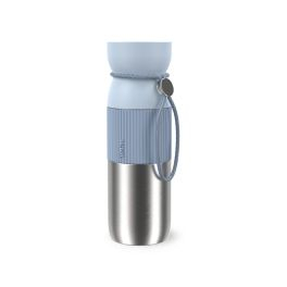 Termosuri - Termos Tefal beYou N2192210, inox, 0.5 L, 100% etanș, capac Quick Press, argintiu & albastru