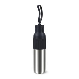 Termosuri - Termos Tefal beYou N3120710, inox, 0.7 L, 100% etanș, capac tip flip, argintiu & negru