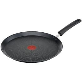 Articole de bucătărie - Tigaie pentru clătite Unlimited G2553872, 25 cm, înveliș antiaderent, Titanium Anti-Scratch, Thermo-Signal™, bază Thermo-Fusion™, aluminiu, negru
