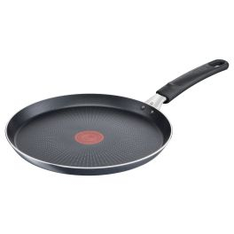 Articole de bucătărie - Tigaie pentru clătite XL Force C3851053, 25 cm, înveliș antiaderent 100% sigur, de lungă durată, Thermo-Signal™, bază Diffusion+, aluminiu, negru
