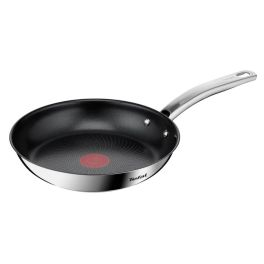 Articole de bucătărie - Tigaie Tefal Intuition B8170444 de 24 cm, indicator Thermo-Signal™, inducție, înveliș antiaderent, exterior inox