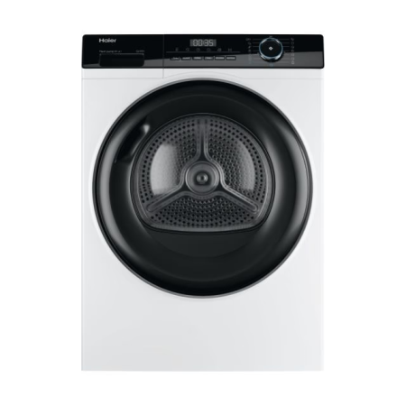 Uscatoare de rufe - Uscator de rufe Haier HD90-A2939-S, Pompa de caldura, 9 kg, 15 programe, Clasa E, alb