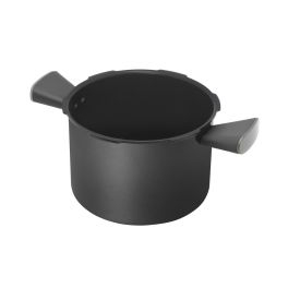 Accesorii - Vas de gătit Tefal XA605011, compatibil cu aparatele de gătit multicooker Tefal Cook4me CY85xx 6 L, înveliș antiaderent, compatibil cu mașina de spălat vase, negru & gri
