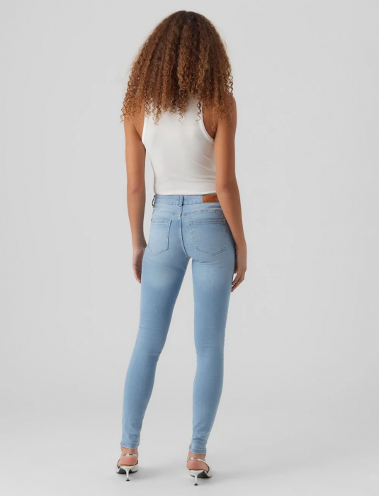 Blugi cu talie medie skinny [2]