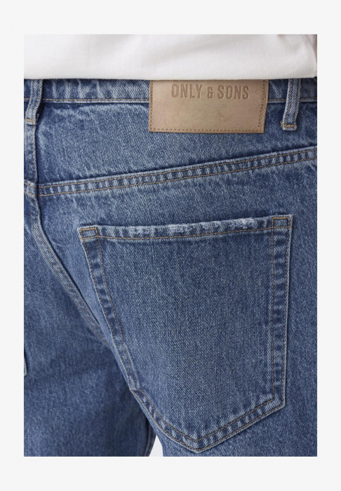 Blugi loose fit - medium blue denim [4]