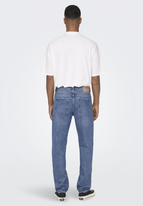 Blugi loose fit - medium blue denim [2]