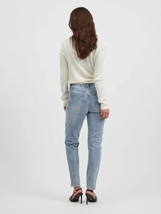 Blugi Mom cu talie înaltă [3]