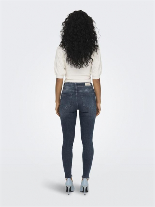 Blugi skinny Only pentru femei  albastru gri special [2]