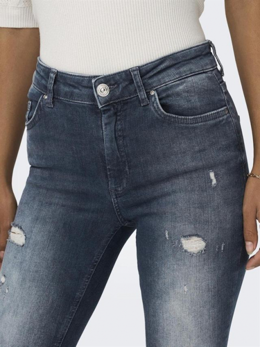 Blugi skinny Only pentru femei  albastru gri special [7]